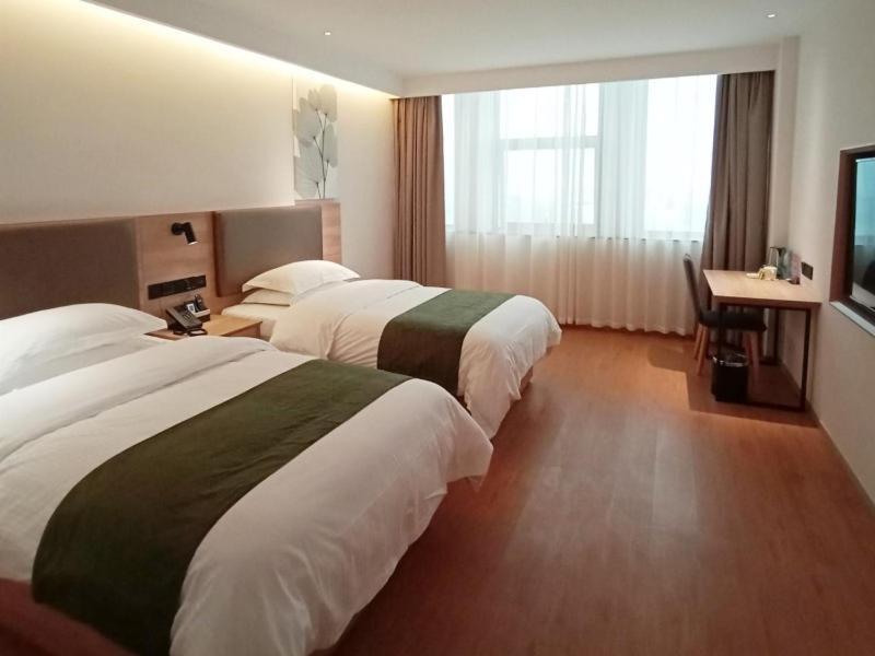 Greentree Inn Jiujiang Railway Station Business Hotel Εξωτερικό φωτογραφία
