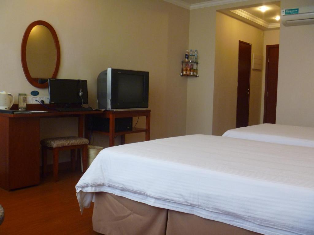 Greentree Inn Jiujiang Railway Station Business Hotel Δωμάτιο φωτογραφία