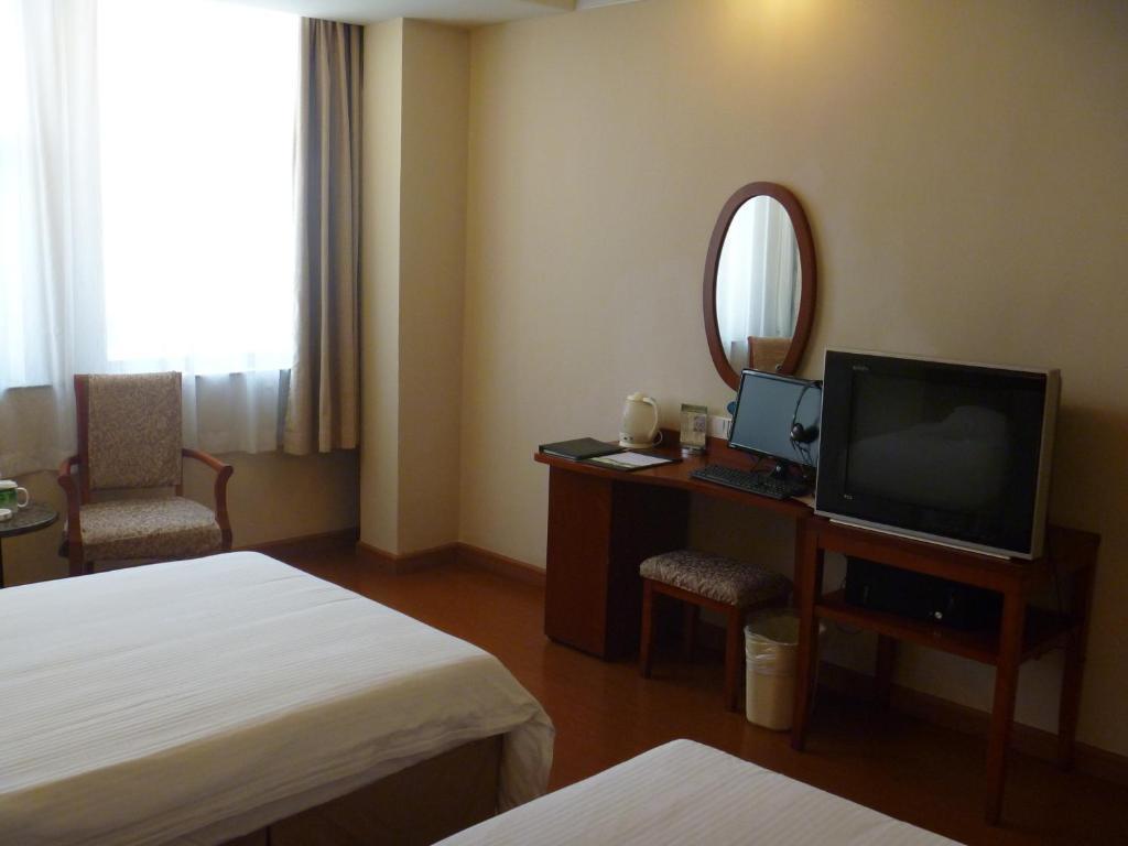 Greentree Inn Jiujiang Railway Station Business Hotel Δωμάτιο φωτογραφία