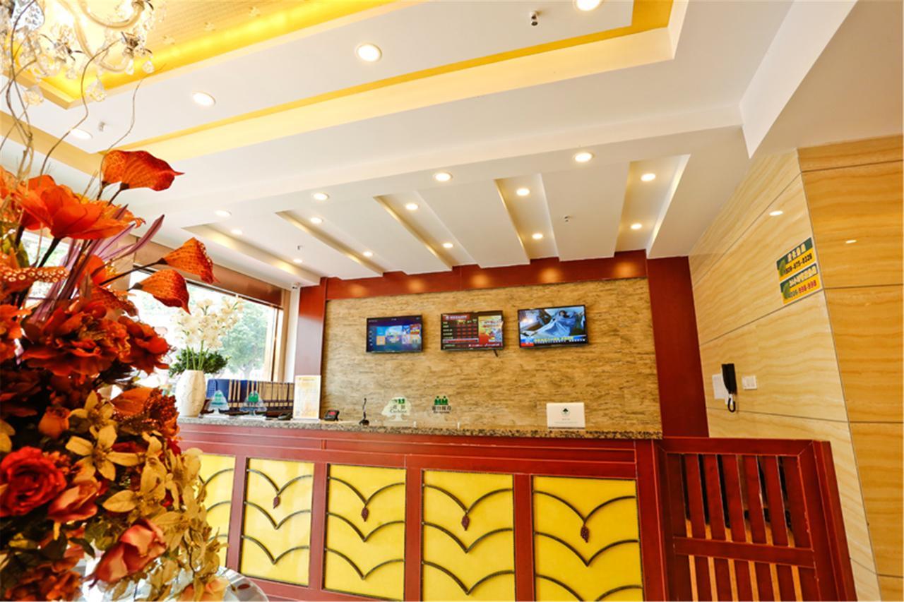 Greentree Inn Jiujiang Railway Station Business Hotel Εξωτερικό φωτογραφία